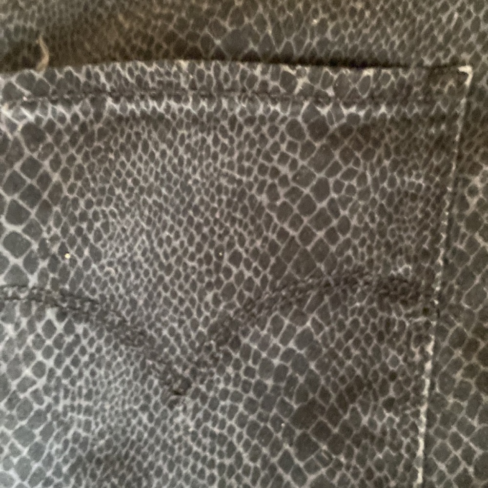 Levi snakelike mostly cotton jeans